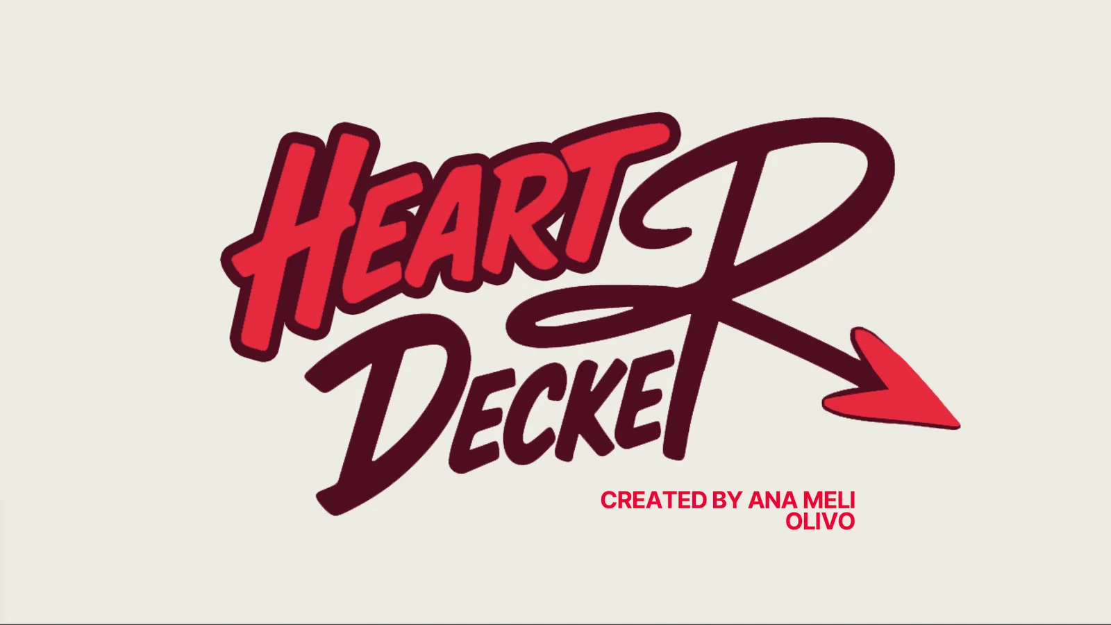Heartdecker pitch deck — title card